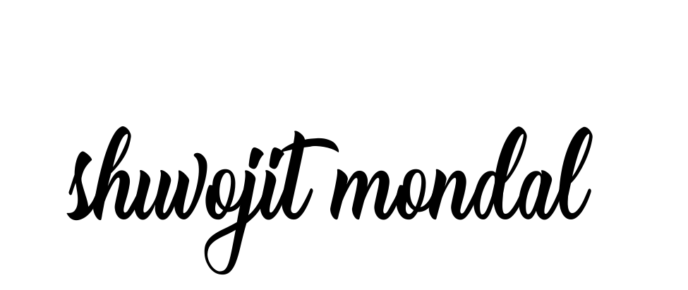 Shuvojit-mondal- signature