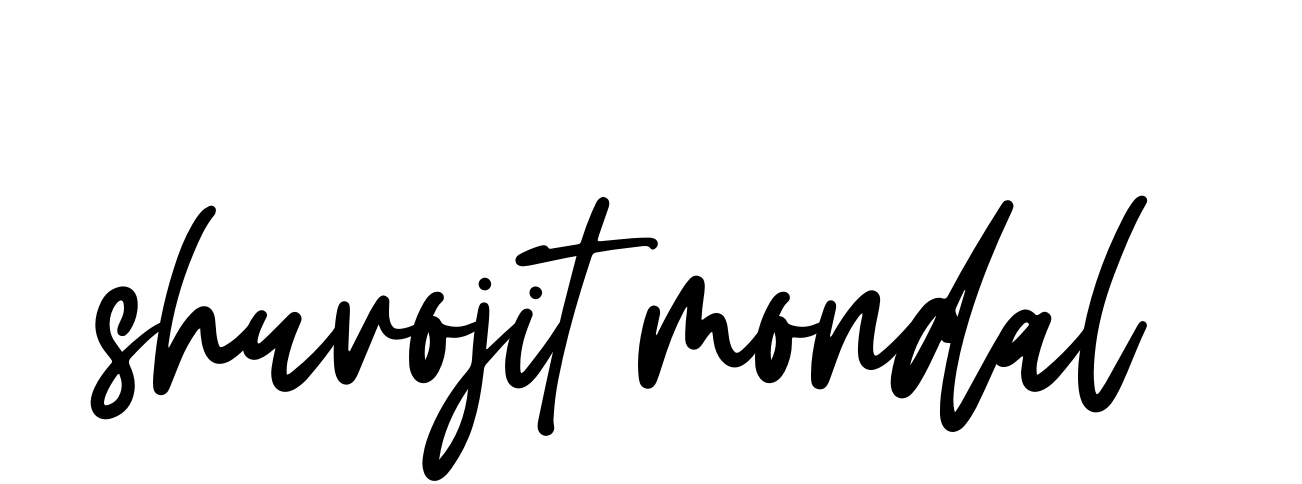 Shuvojit-mondal- signature