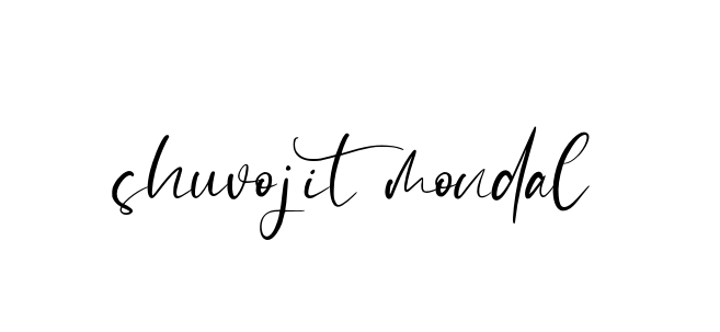Shuvojit-mondal- signature