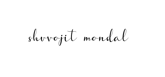 Shuvojit-mondal- signature