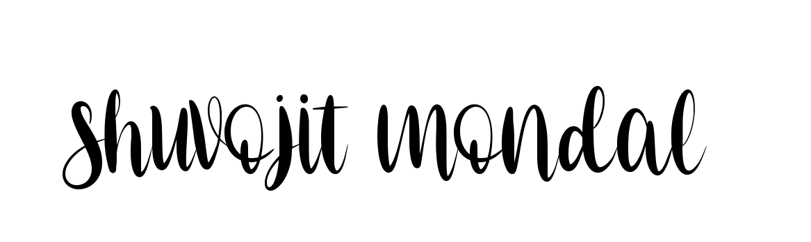 Shuvojit-mondal- signature