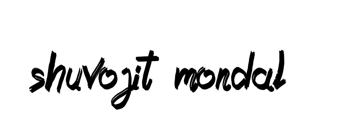 Shuvojit-mondal- signature