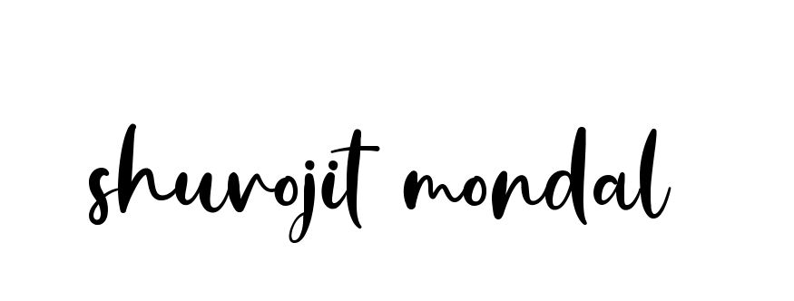 Shuvojit-mondal- signature