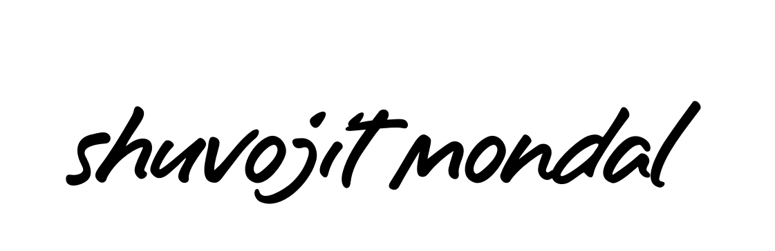 Shuvojit-mondal- signature