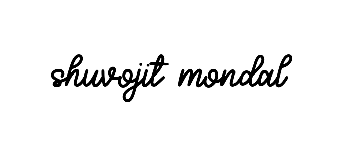 Shuvojit-mondal- signature