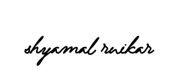 Handwritten Signature for Shyamal-ruikar - Style 137 Online