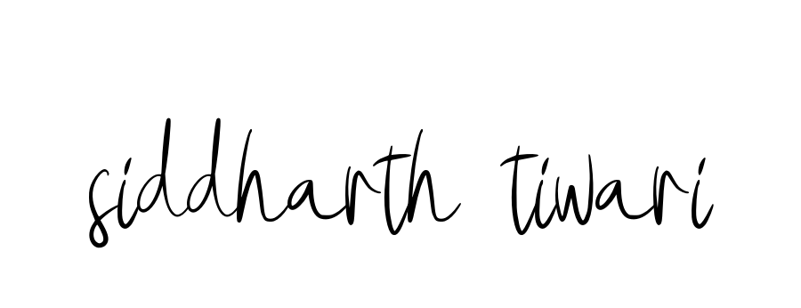 Siddharth-tiwari signature