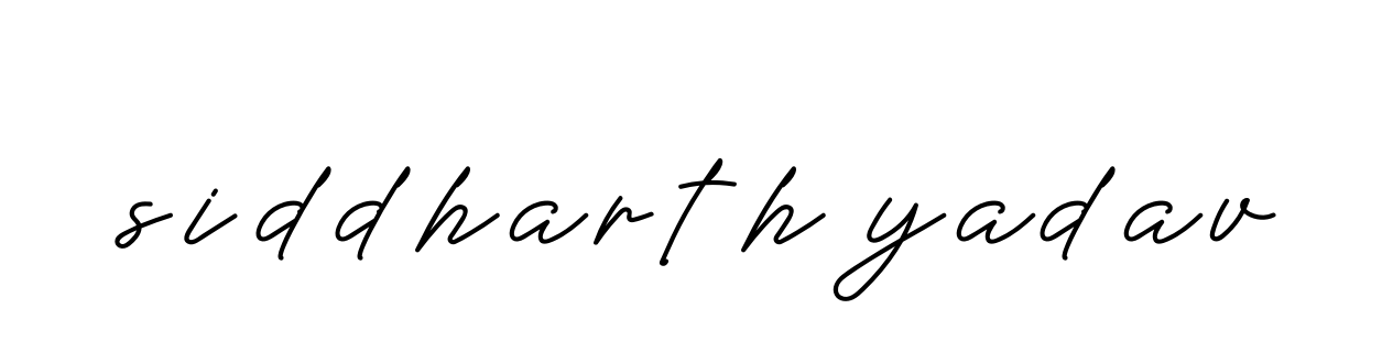 Siddharth-yadav signature