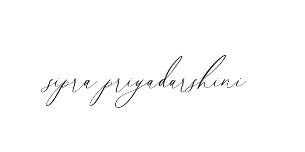 Handwritten Signature for Sipra-priyadarshini- - Style 134 Online