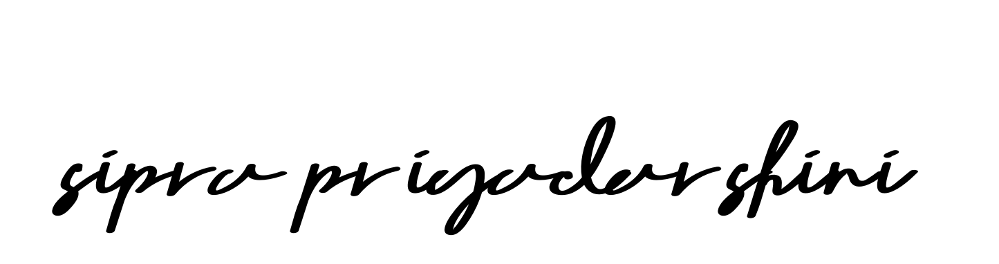 Handwritten Signature for Sipra-priyadarshini- - Style 135 Online