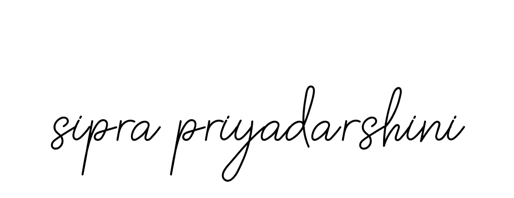 Handwritten Signature for Sipra-priyadarshini- - Style 145 Online