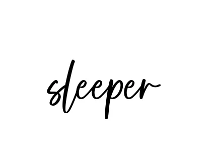 Handwritten Signature for Sleeper - Style 142 Online