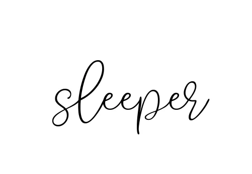 Handwritten Signature for Sleeper - Style 147 Online