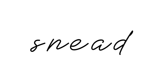 Handwritten Signature for Snead - Style 152 Online
