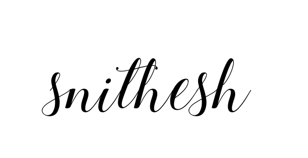 Snithesh signature