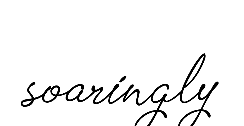 Handwritten Signature for Soaringly - Style 151 Online