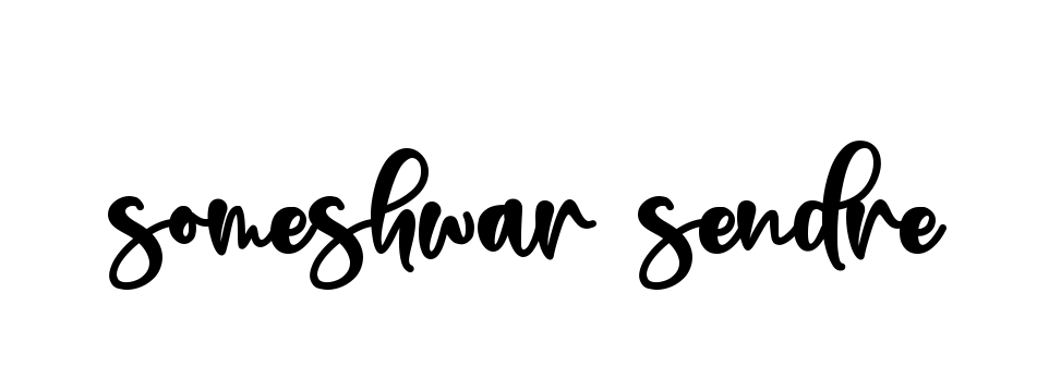 Handwritten Signature for Someshwar-sendre - Style 136 Online