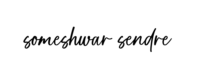 Handwritten Signature for Someshwar-sendre - Style 142 Online