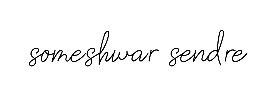 Handwritten Signature for Someshwar-sendre - Style 145 Online