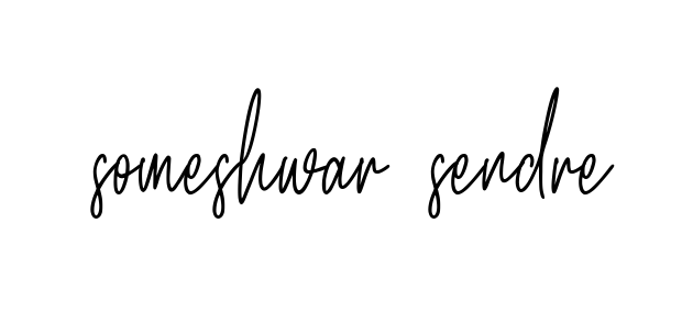 Handwritten Signature for Someshwar-sendre - Style 154 Online