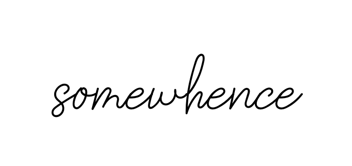 Somewhence signature