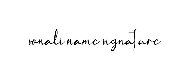 Sonali-name-signature signature