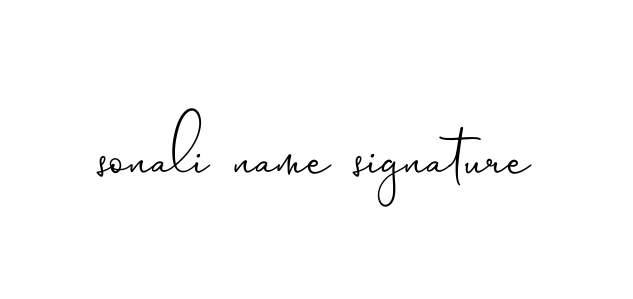 Sonali-name-signature signature