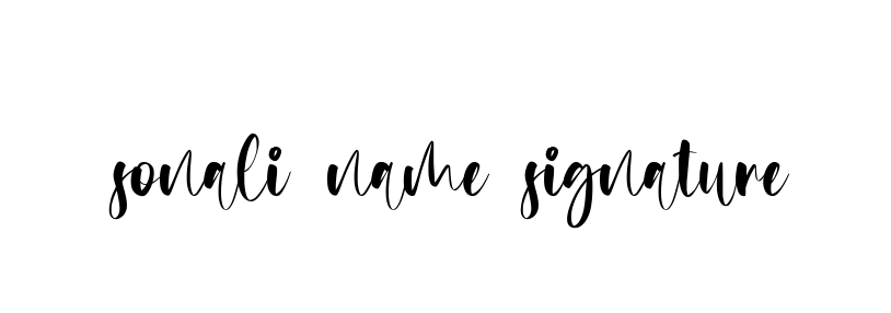Sonali-name-signature signature