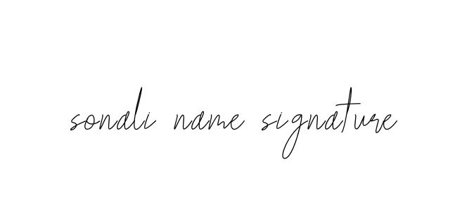 Sonali-name-signature signature