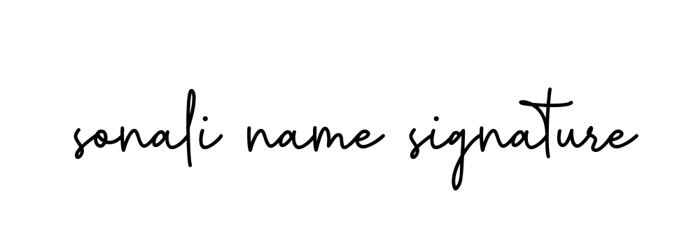 Sonali-name-signature signature