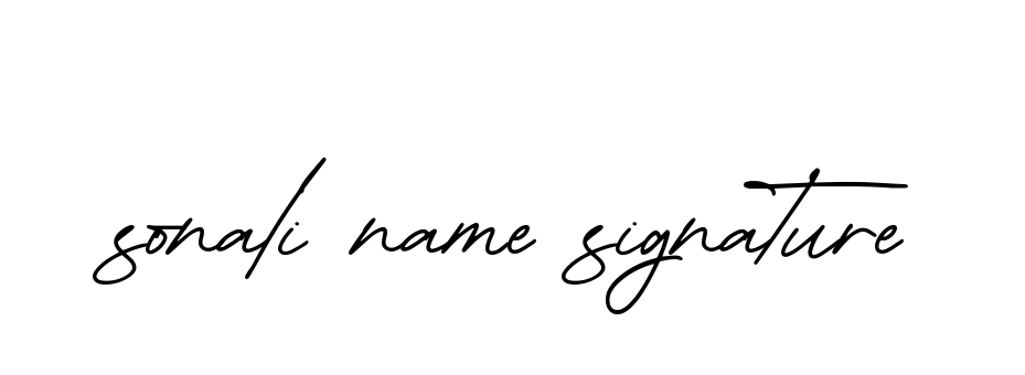 Sonali-name-signature signature