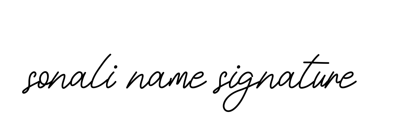 Sonali-name-signature signature