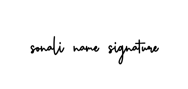 Sonali-name-signature signature