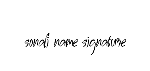 Sonali-name-signature signature