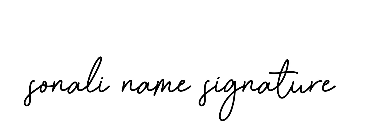 Sonali-name-signature signature