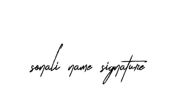 Sonali-name-signature signature