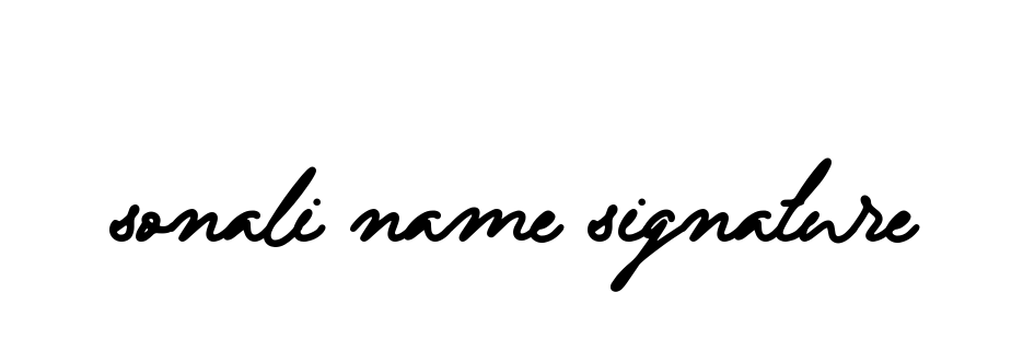 Sonali-name-signature signature