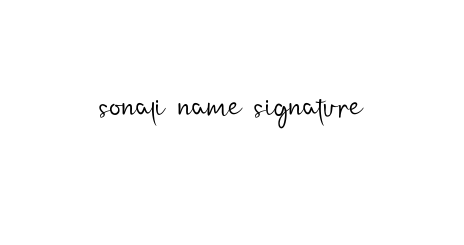 Sonali-name-signature signature
