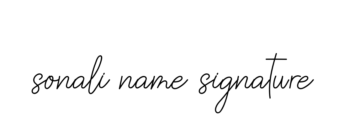 Sonali-name-signature signature