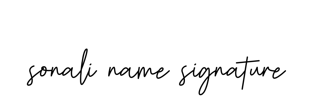 Sonali-name-signature signature