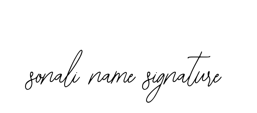 Sonali-name-signature signature