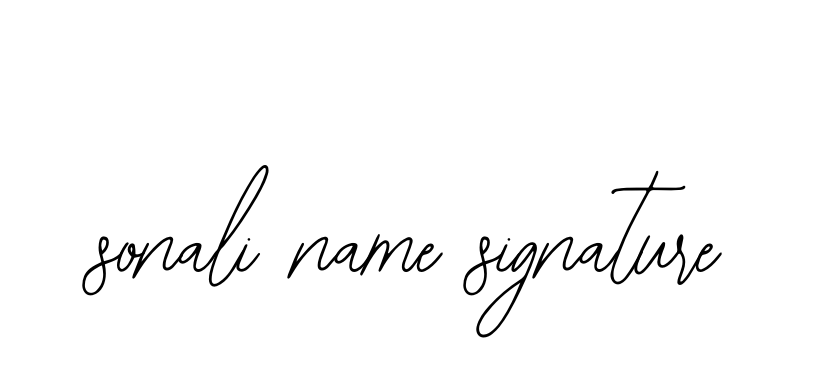 Sonali-name-signature signature