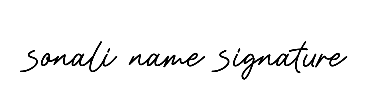 Sonali-name-signature signature