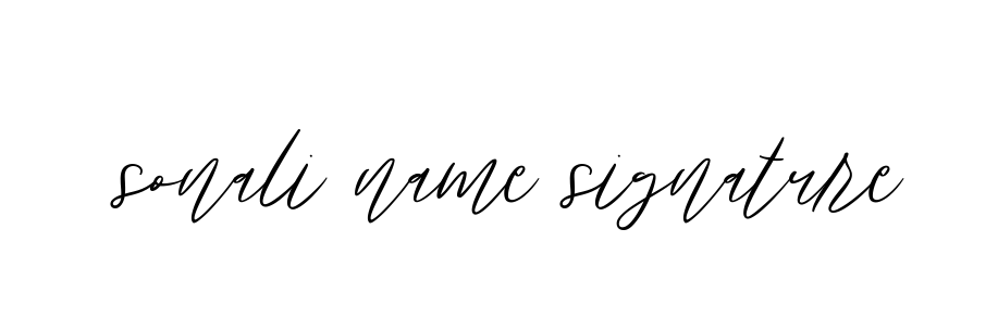 Sonali-name-signature signature
