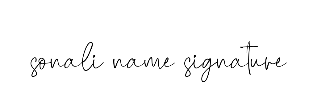 Sonali-name-signature signature