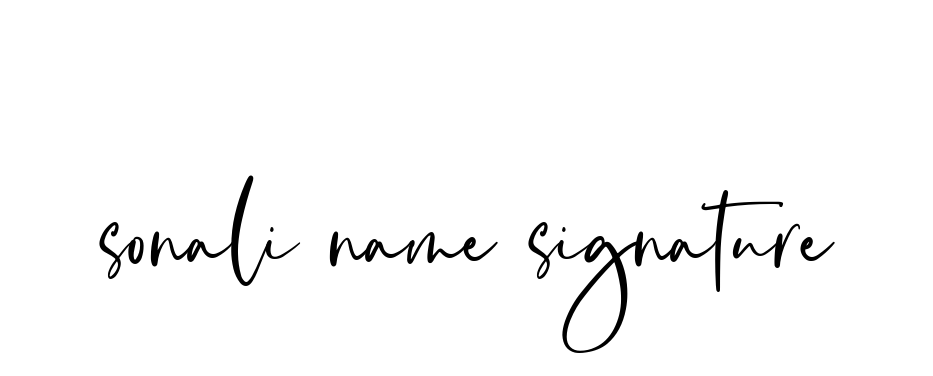 Sonali-name-signature signature