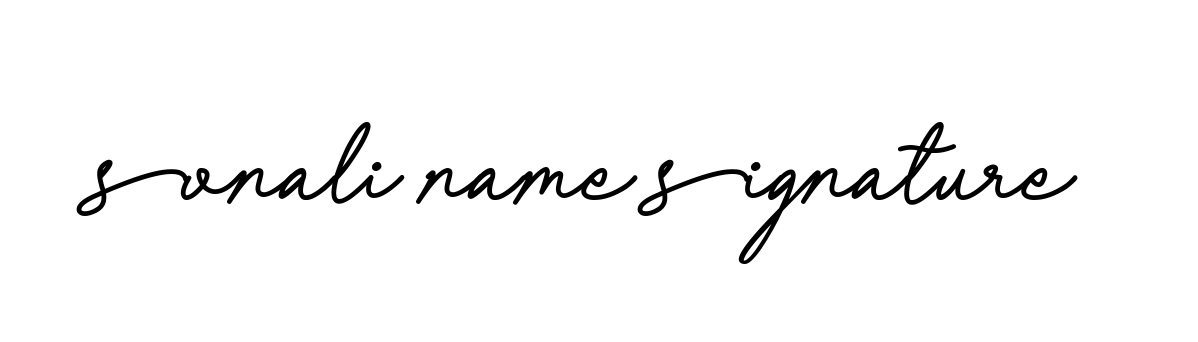 Sonali-name-signature signature