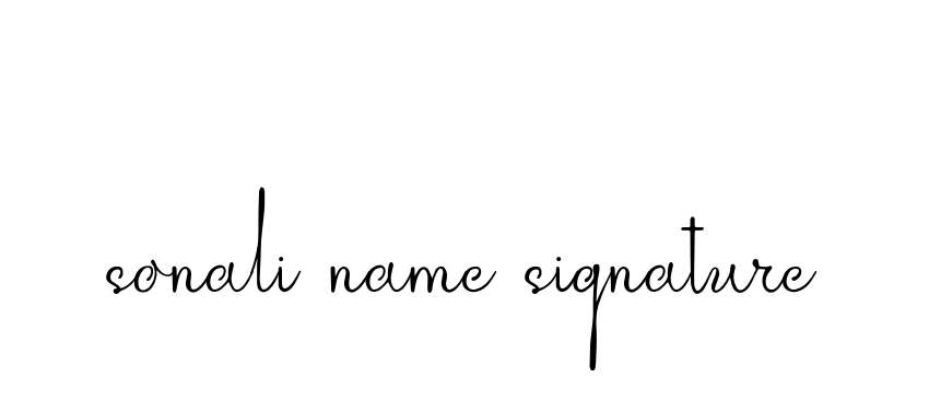 Sonali-name-signature signature