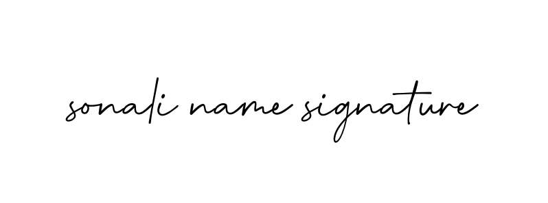 Sonali-name-signature signature