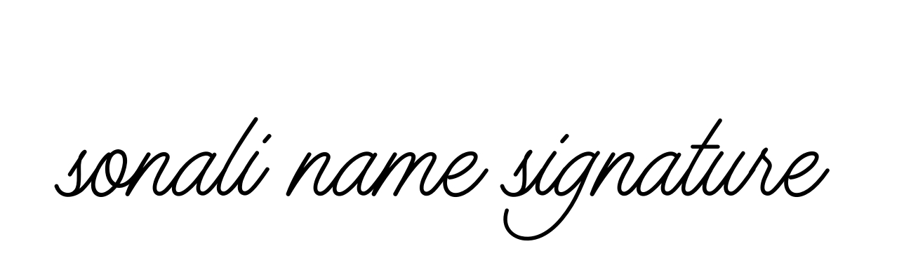 Sonali-name-signature signature